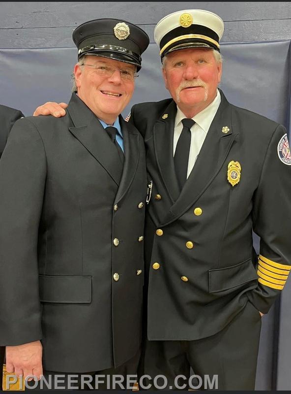 Firefighter Portner & Assistant Chief Connolly